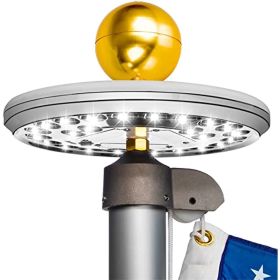 Deluxe Flag Pole Light Solar Powered