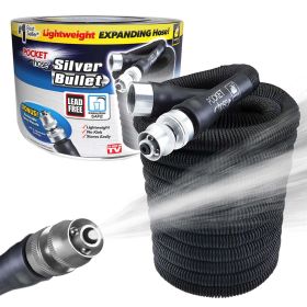 Expandable Garden Hose That Grows with Lead-Free Aluminum Connectors