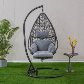 Patio PE Rattan Swing Chair