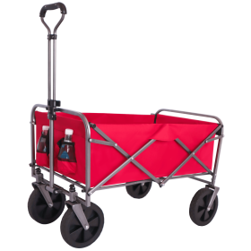 Outdoor Garden Multipurpose Micro Collapsible Beach Trolley
