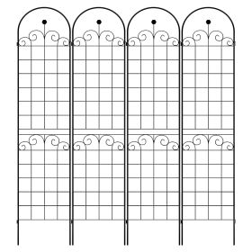 4 Pack Metal Garden Trellis