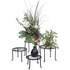 Metal Plant Stand 4 in 1 Potted Irons Planter