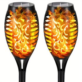 4/8/12pcs/pack Solar Outdoor Lights (Color: Yellow Light, size: 2pcs)
