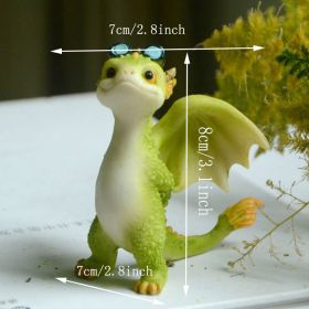 1pc Miniature Fairy Garden Figurines (Items: Majestic Dragon)