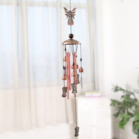 1pc Vintage Metal Butterfly Turtle Iron Owl Animal Wind Chime (Style: Angles)