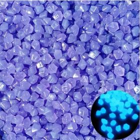 500pcs/bag Luminous Stones (Color: Violet, Quantity: 500pcs/bag)