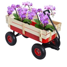 Outdoor station wagon all-terrain pull (red) (red: red)